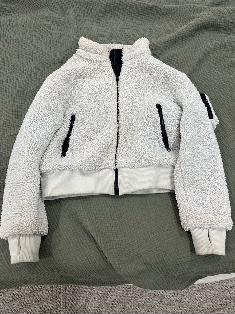 IVL Cream Sherpa Jacket